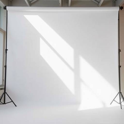 Natural light streaming into The Gallery studio, illuminating the white cyc wall